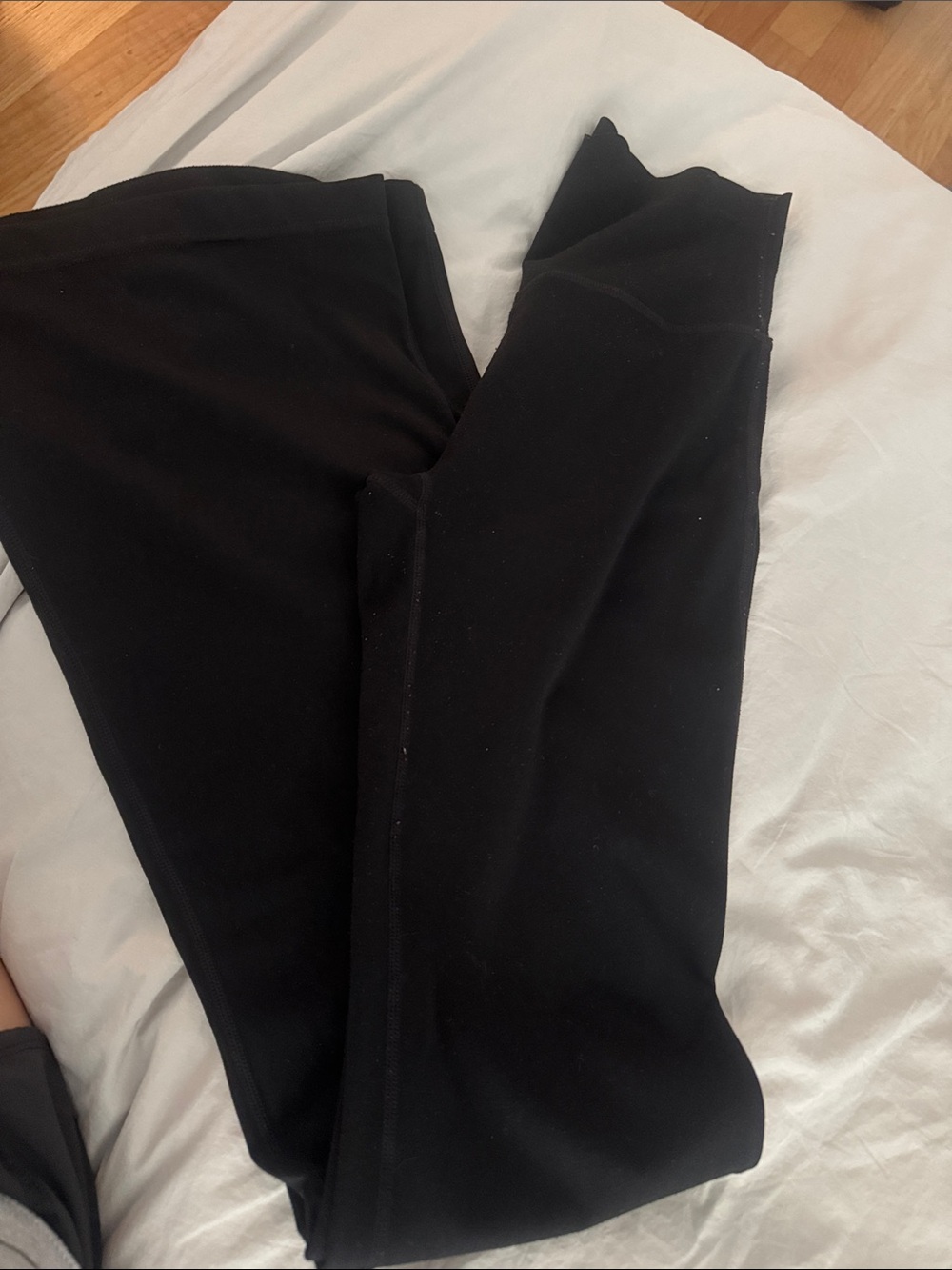 Black Seamless Stretch Leggings - Unbranded